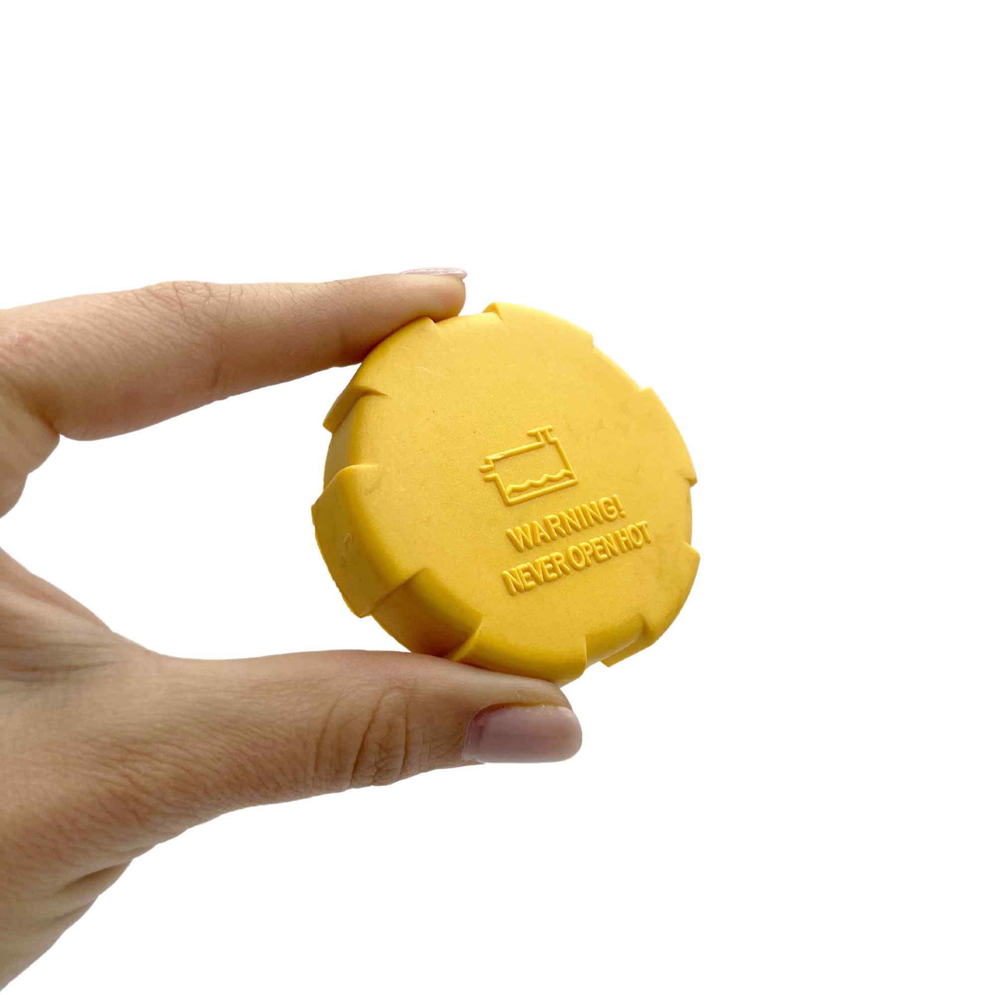 Tapon para deposito de refrigerante amarillo - imagen 5