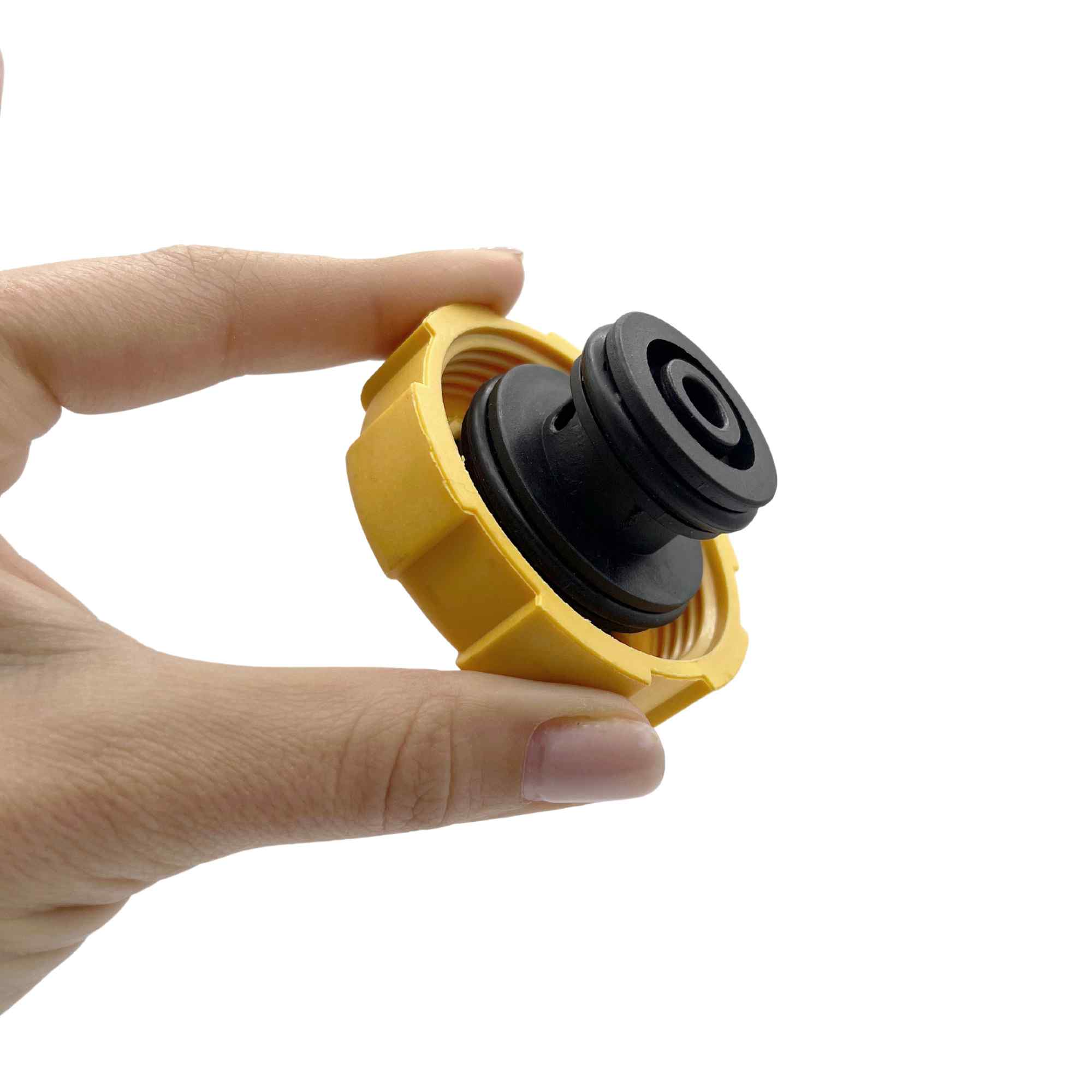 Tapon para deposito de refrigerante amarillo - imagen 6