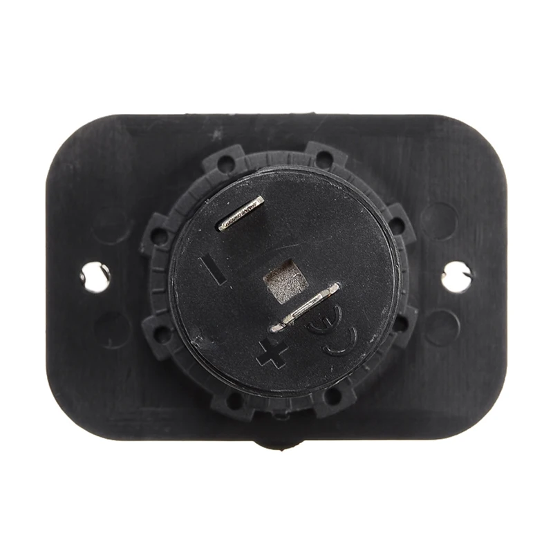 Toma de Corriente Empotrable Mechero 12V para Coche Moto Barco negro - imagen 7