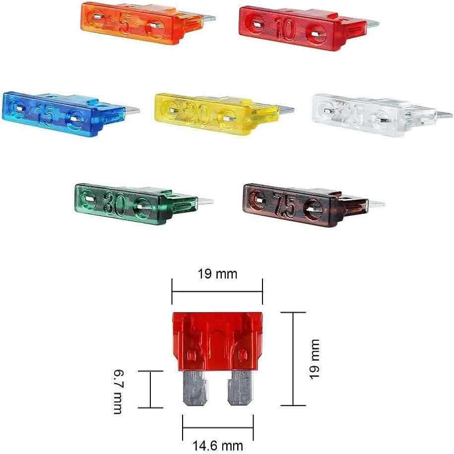 Fusibles estandar para automoviles (100 uds) multicolor - imagen 3