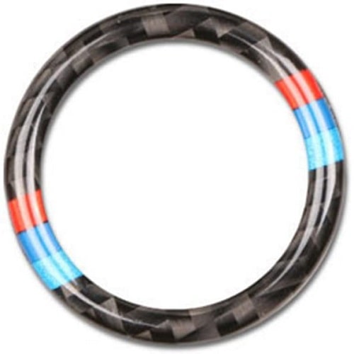 Anillo Embellecedor Para Boton Star Stop Engine Compatible Con BMW Negro