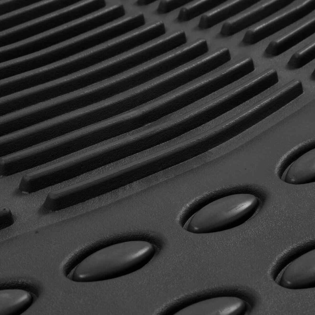 Juego Alfombrillas de Goma Universales para Coche negro - imagen 5
