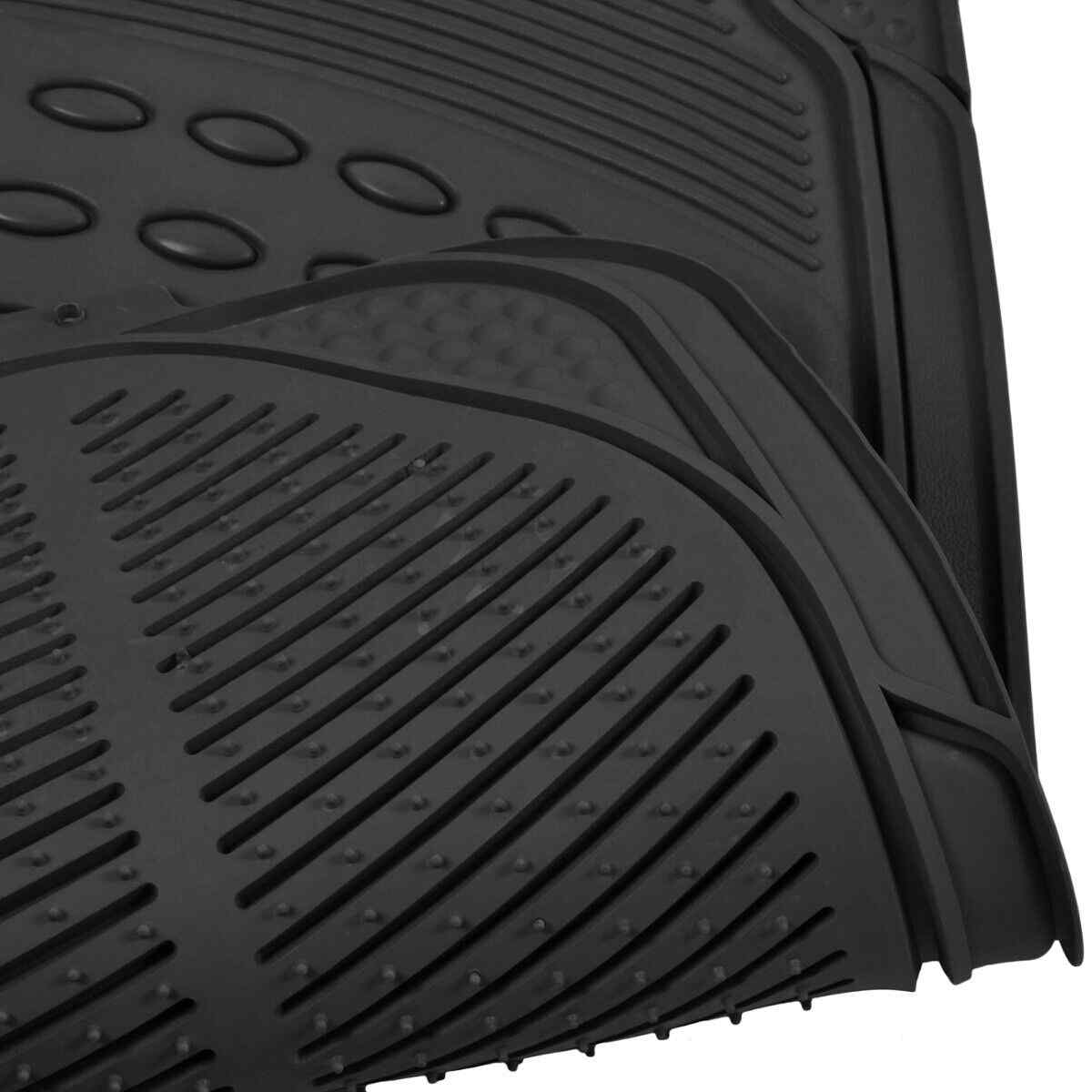 Juego Alfombrillas de Goma Universales para Coche negro - imagen 7