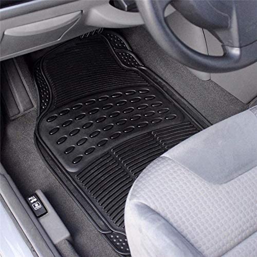 Juego Alfombrillas de Goma Universales para Coche negro - imagen 1