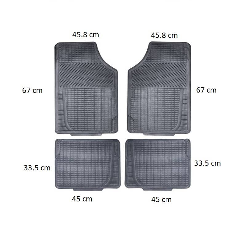Juego Alfombrillas de Goma Universales para Coche v2 - imagen 2