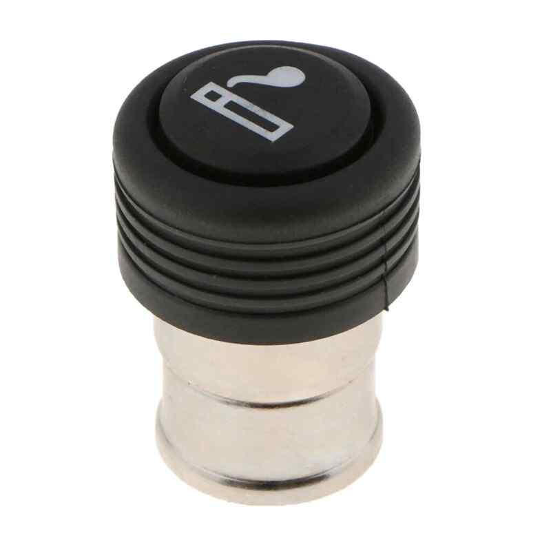 Encendedor de cigarrillos de coche metalico 12 V negro - imagen 4