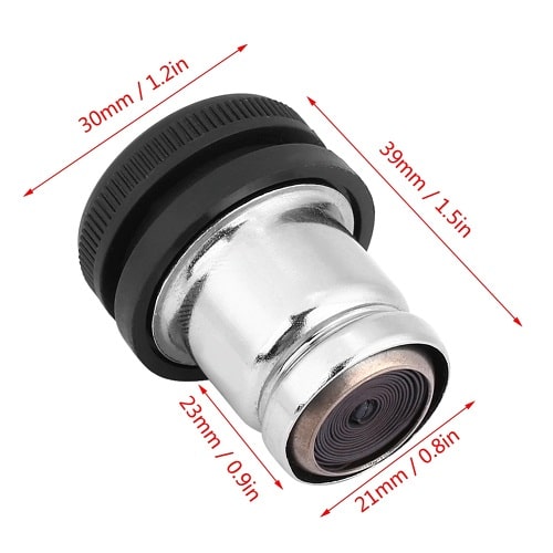 Encendedor de cigarrillos de coche metalico 12 V negro - imagen 2