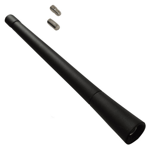 Varilla de antena para autoradio universal 18 cm negro - imagen 1