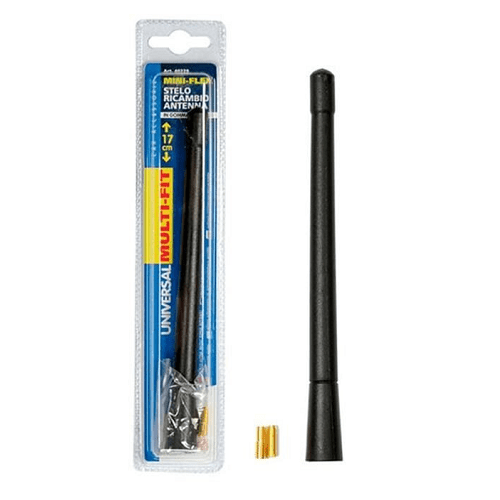 Varilla de antena para autoradio universal 18 cm negro - imagen 2