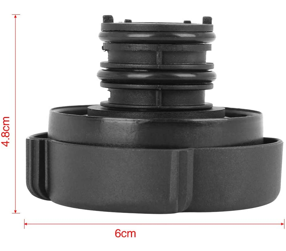 Tapon del deposito de liquido refrigerante compatible con BMW negro - imagen 5