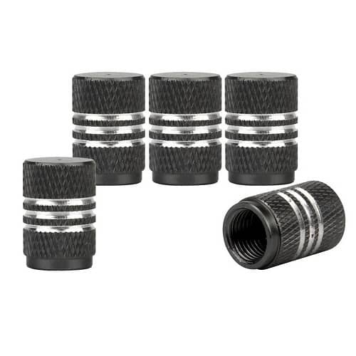 Tapon de aluminio para valvula de neumatico (4 uds) 9935183 Gris