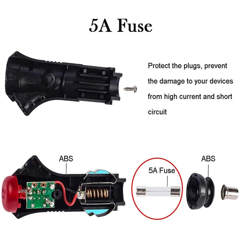 Conector de mechero para coche 1 Metro negro - imagen 7