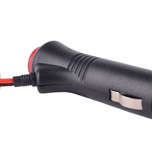 Conector de mechero para coche 1 Metro negro - imagen 1