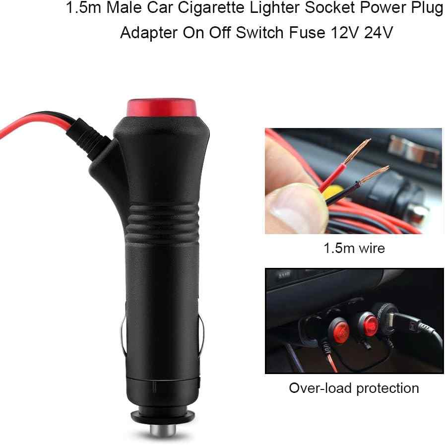 Conector de mechero para coche 1 Metro negro - imagen 5