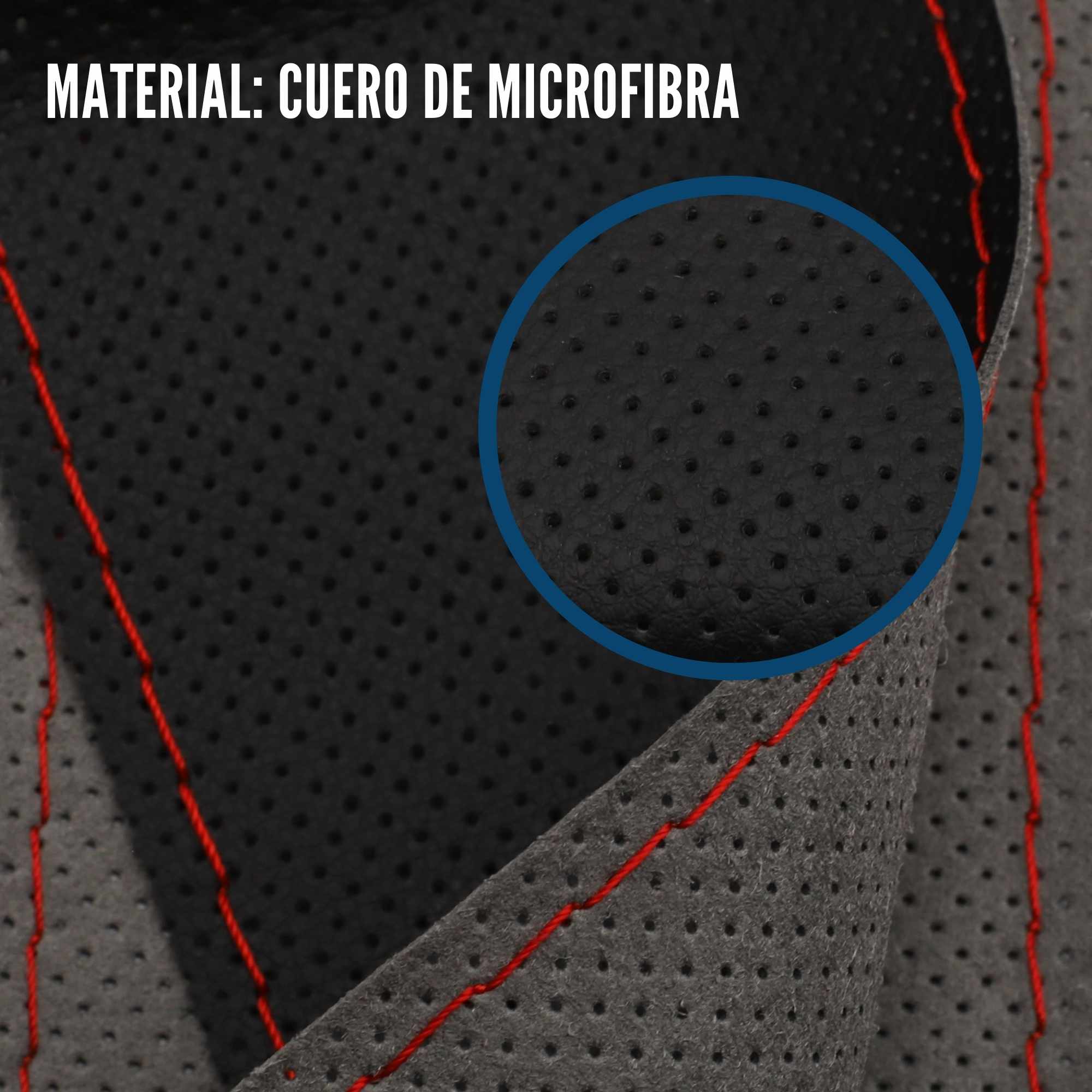 Funda para volante con Agujas e hilo rojo - imagen 5
