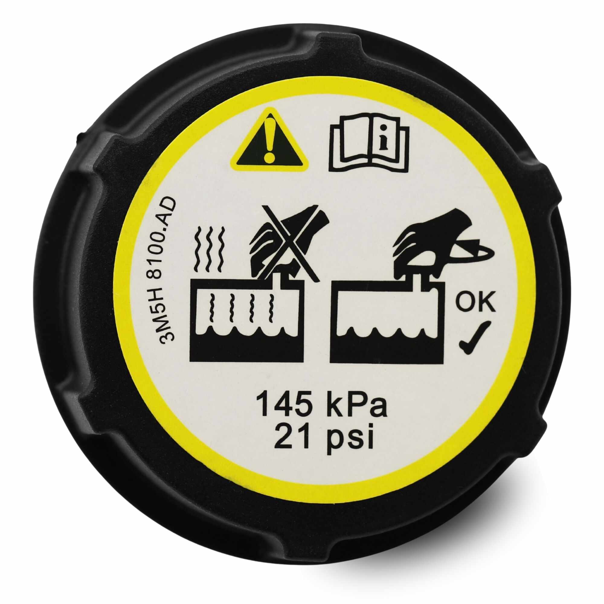 Tapon del deposito de liquido refrigerante negro - imagen 4