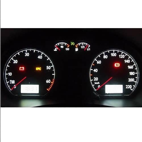 Bombillas LED de salpicadero 12V T5 luz blanco - imagen 2