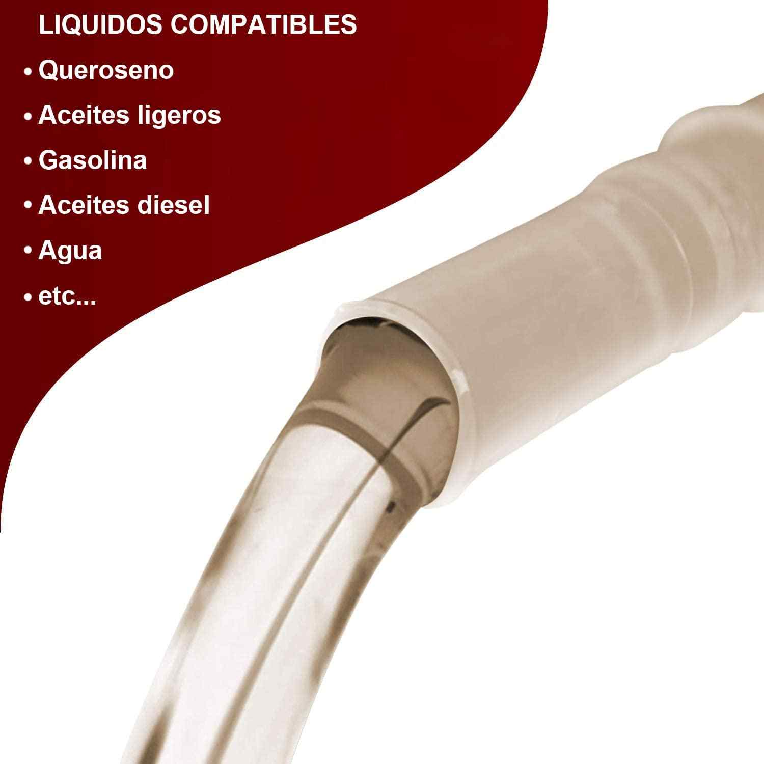 Bomba de sifon de Transferencia de liquido 120 cm - imagen 2