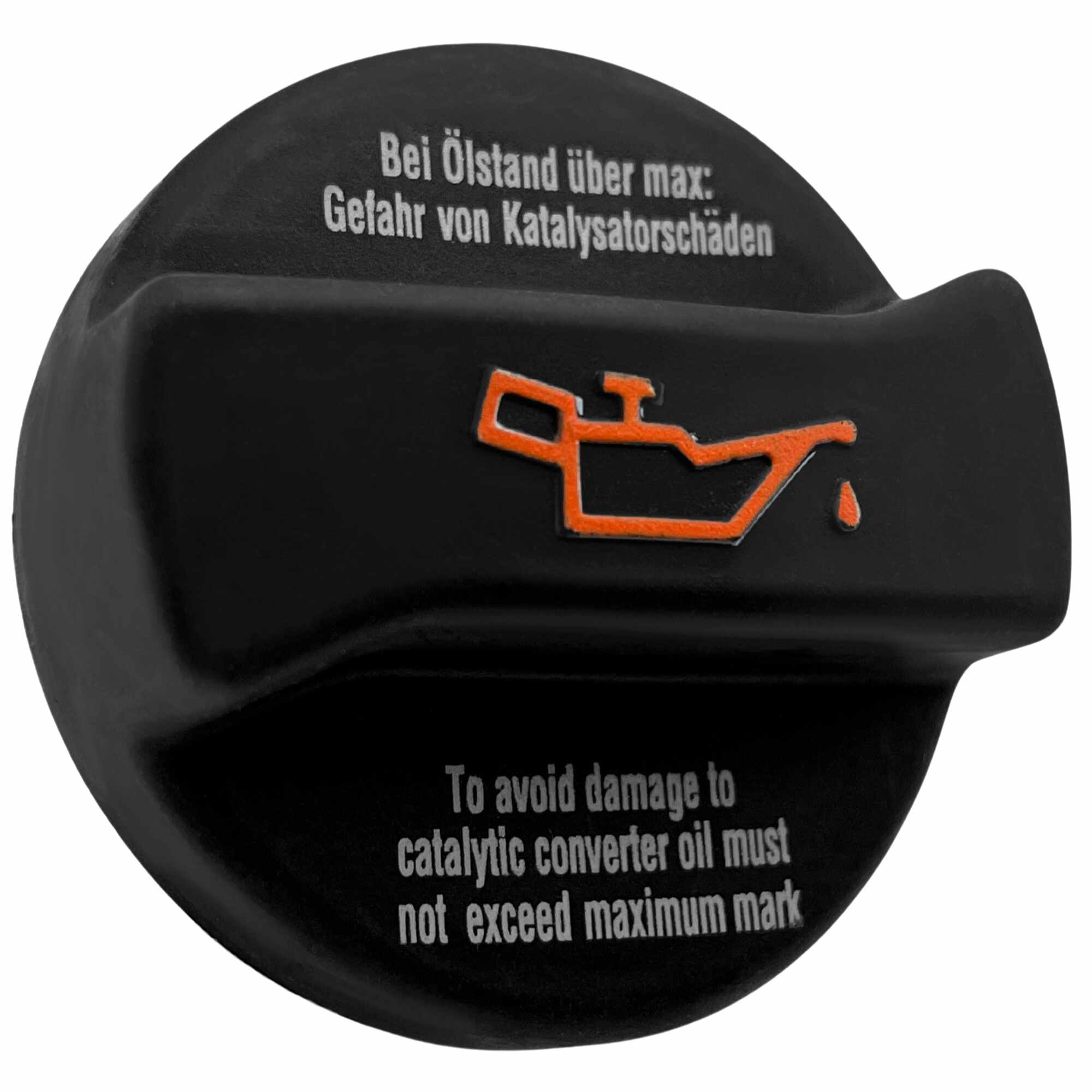 Tapon de llenado filtro aceite 06B103485 C compatible con Audi y VW negro - imagen 1