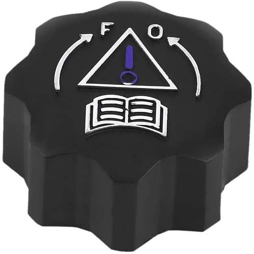 Tapon del tanque refrigerante del coche compatible con Peugeot negro