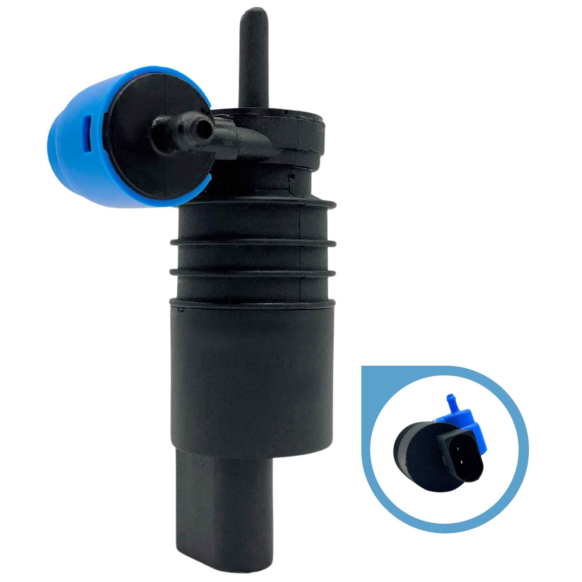 Bomba de agua de lavado parabrisas azul - imagen 5