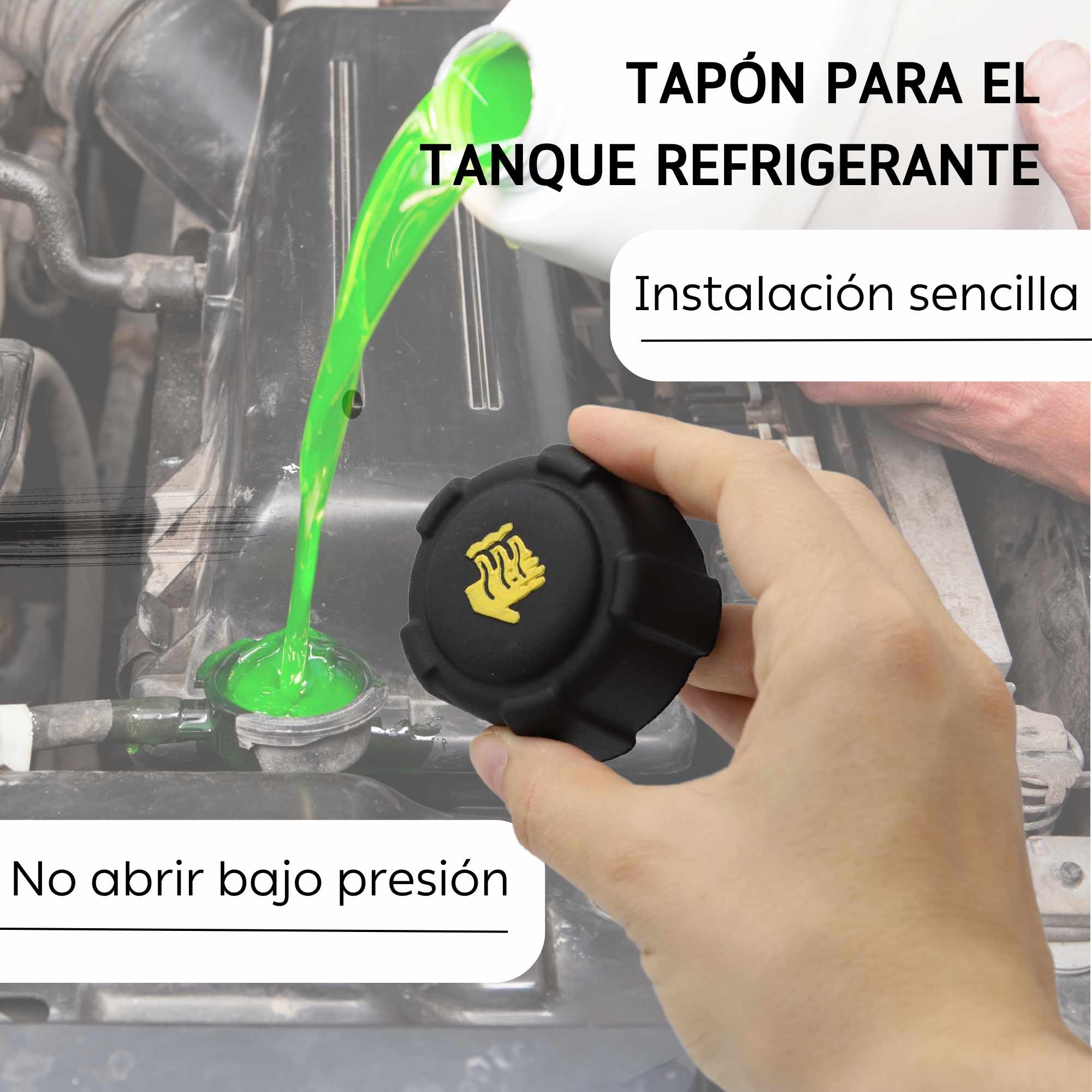 Tapon deposito de refrigerante - imagen 5