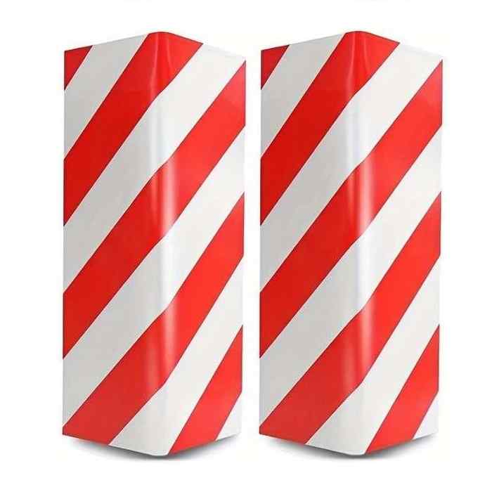 Protector de espuma adhesivo para Garaje 40x15 cm rojo-blanco - imagen 5
