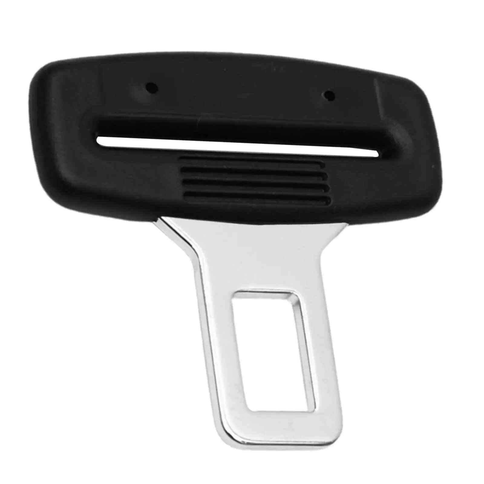 Hebilla de cinturon de seguridad de coche universal negro - imagen 4