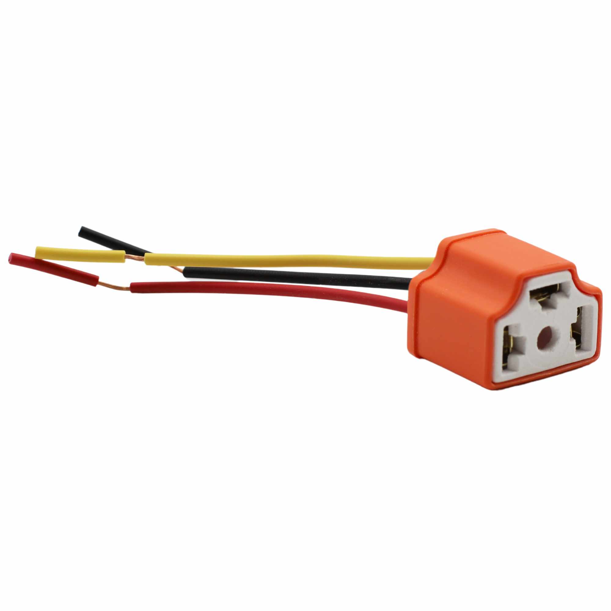 Conector H4 para faros del coche naranja - imagen 1