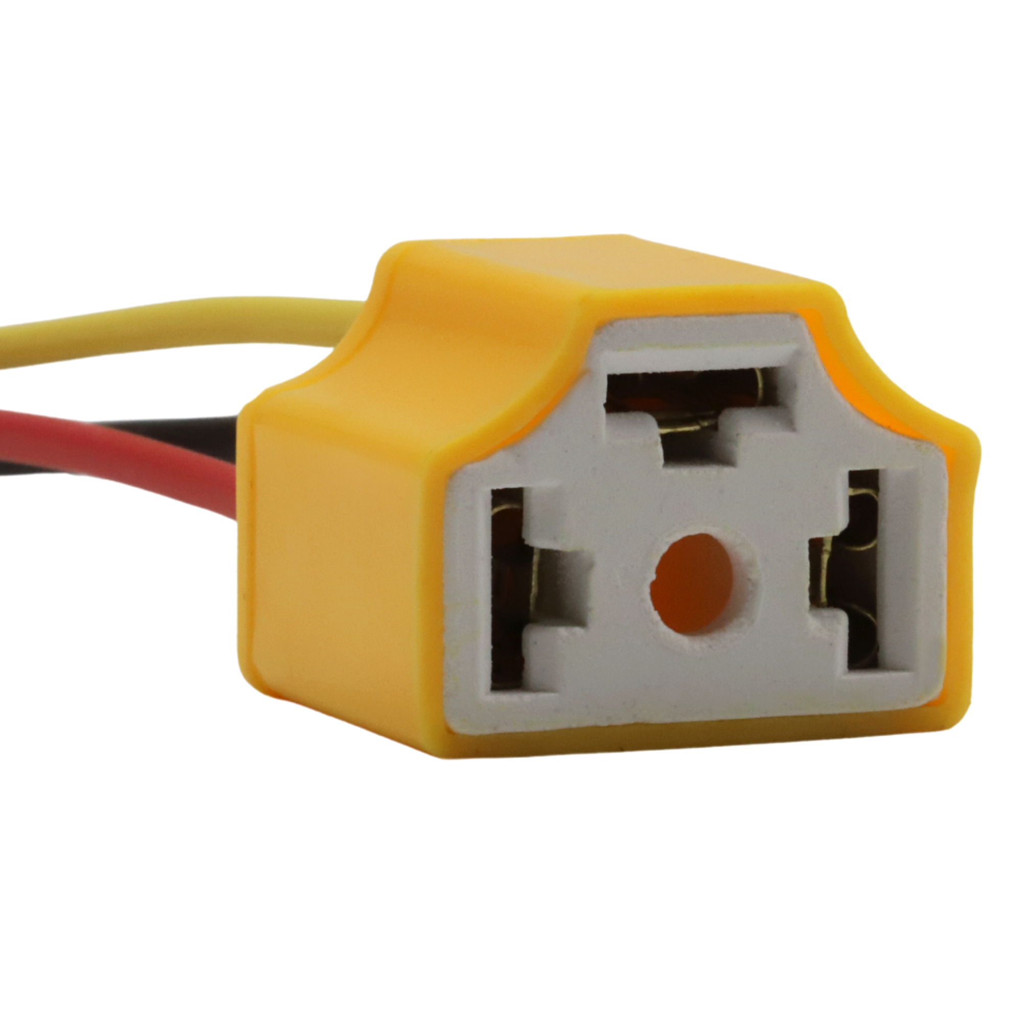 Conector H4 para faros de coche amarillo - imagen 2