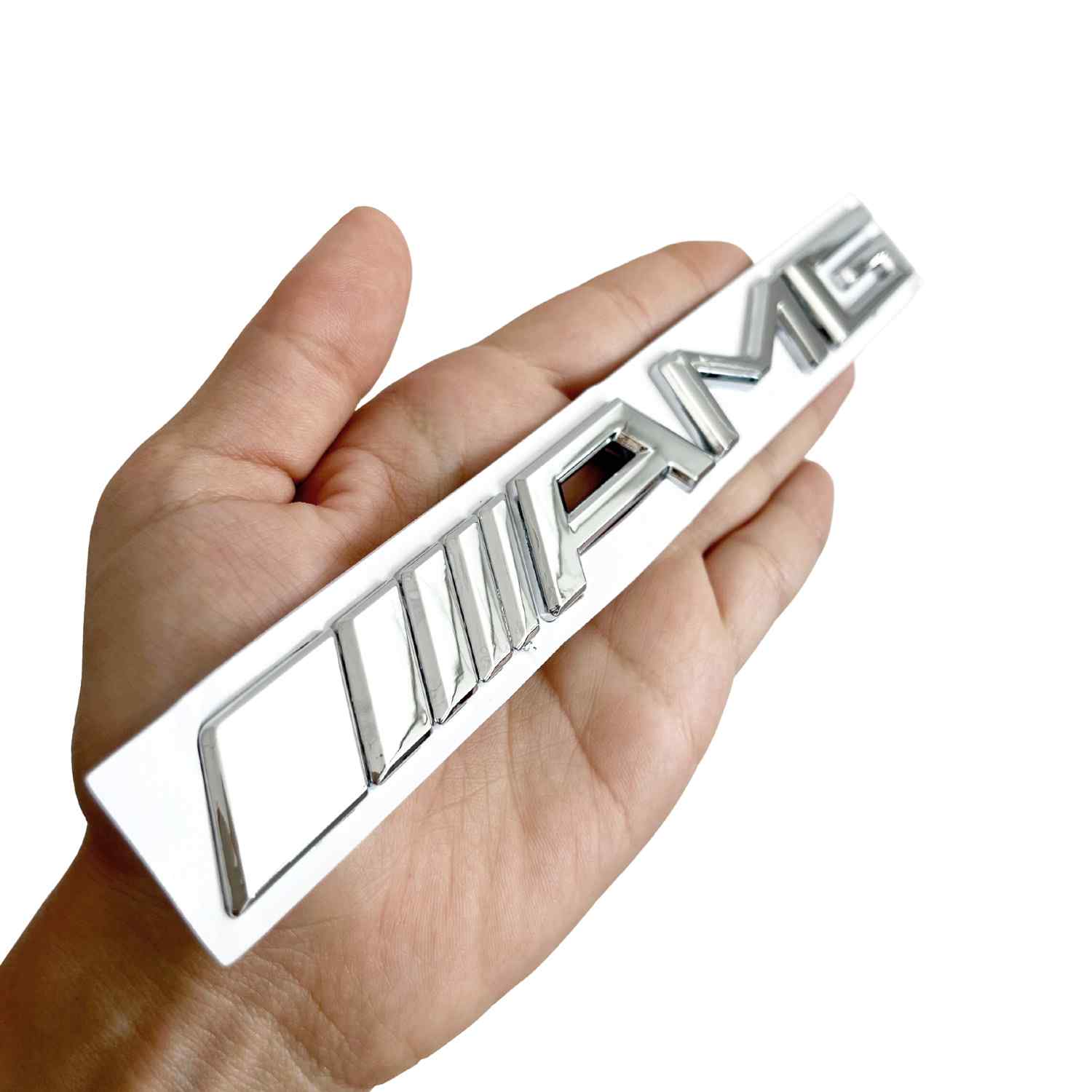 Emblema Adhesivo E220 Para Maletero Mercedes - Plateado O Negro, 13.5x2.3 Cm, Plástico ABS De Alta Resistencia