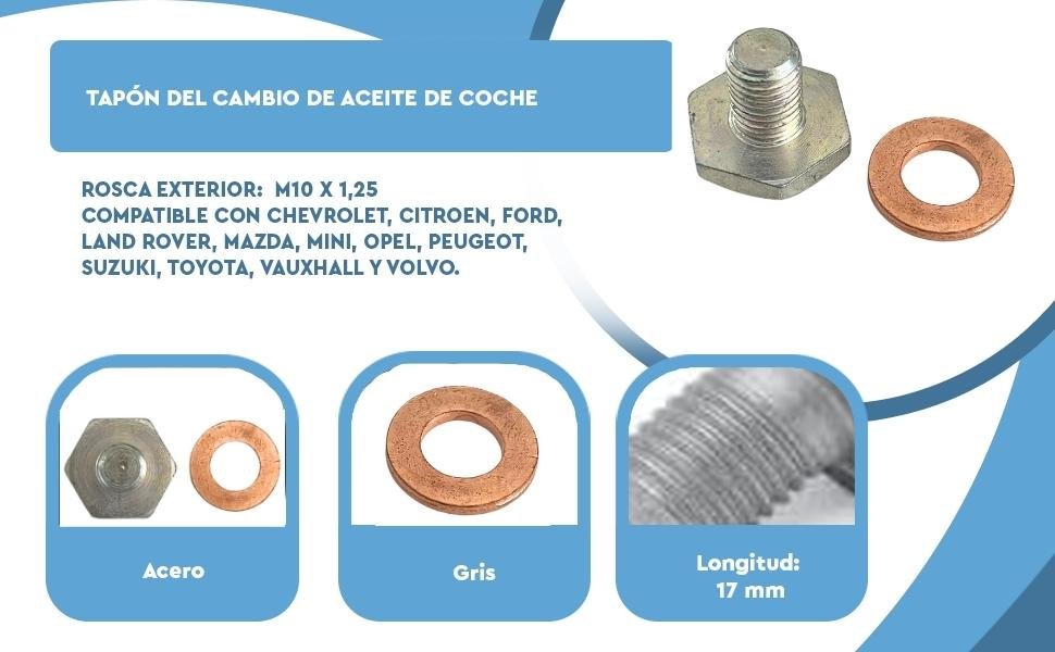 Banner - Tapon del cambio de aceite M10 x 1.25