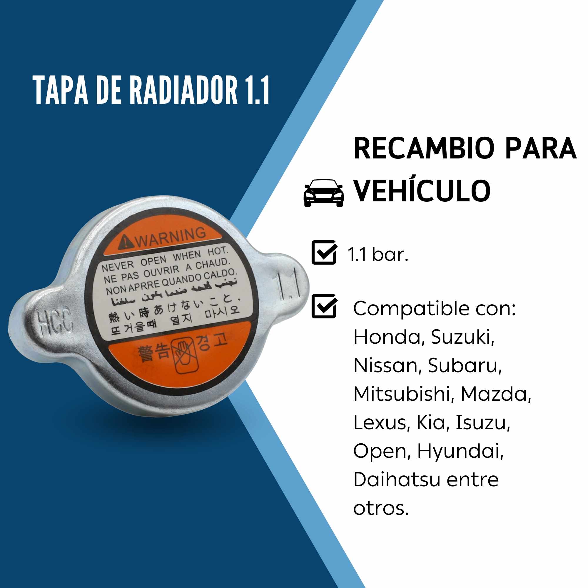 Tapa de radiador 1.1 - imagen 3