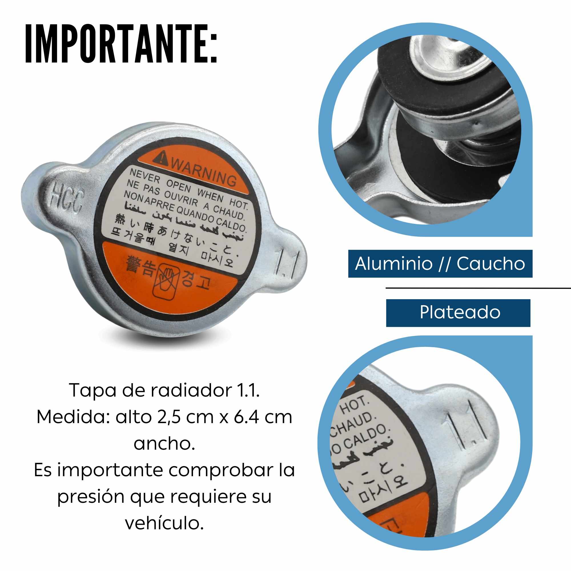 Tapa de radiador 1.1 - imagen 5