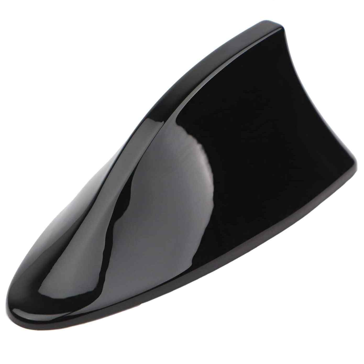 Antena coche estilo aleta tiburon universal negro - imagen 3