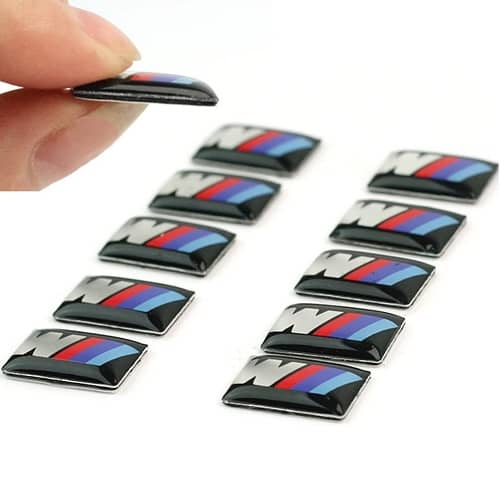 Emblema Adhesivo Logo M compatible con BMW 19x11 mm (10 uds) - imagen 2