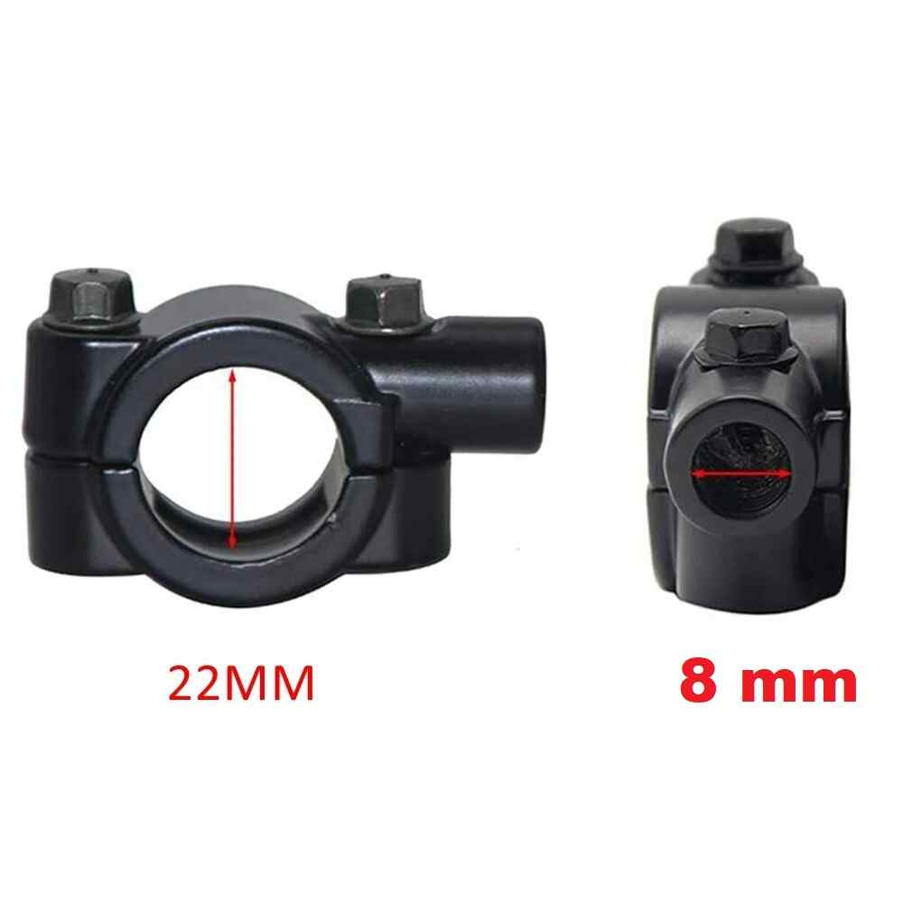 Abrazadera montaje espejo retrovisor para moto de 8 mm (2 uds) - imagen 4