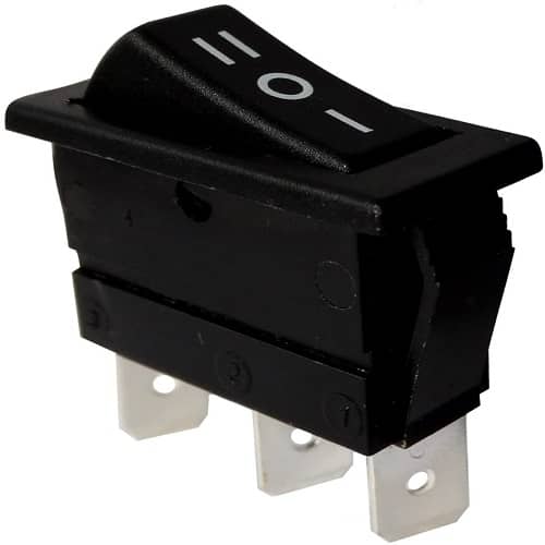 Interruptor conmutador basculantes de boton SPDT ON-OFF-ON 3 pines
