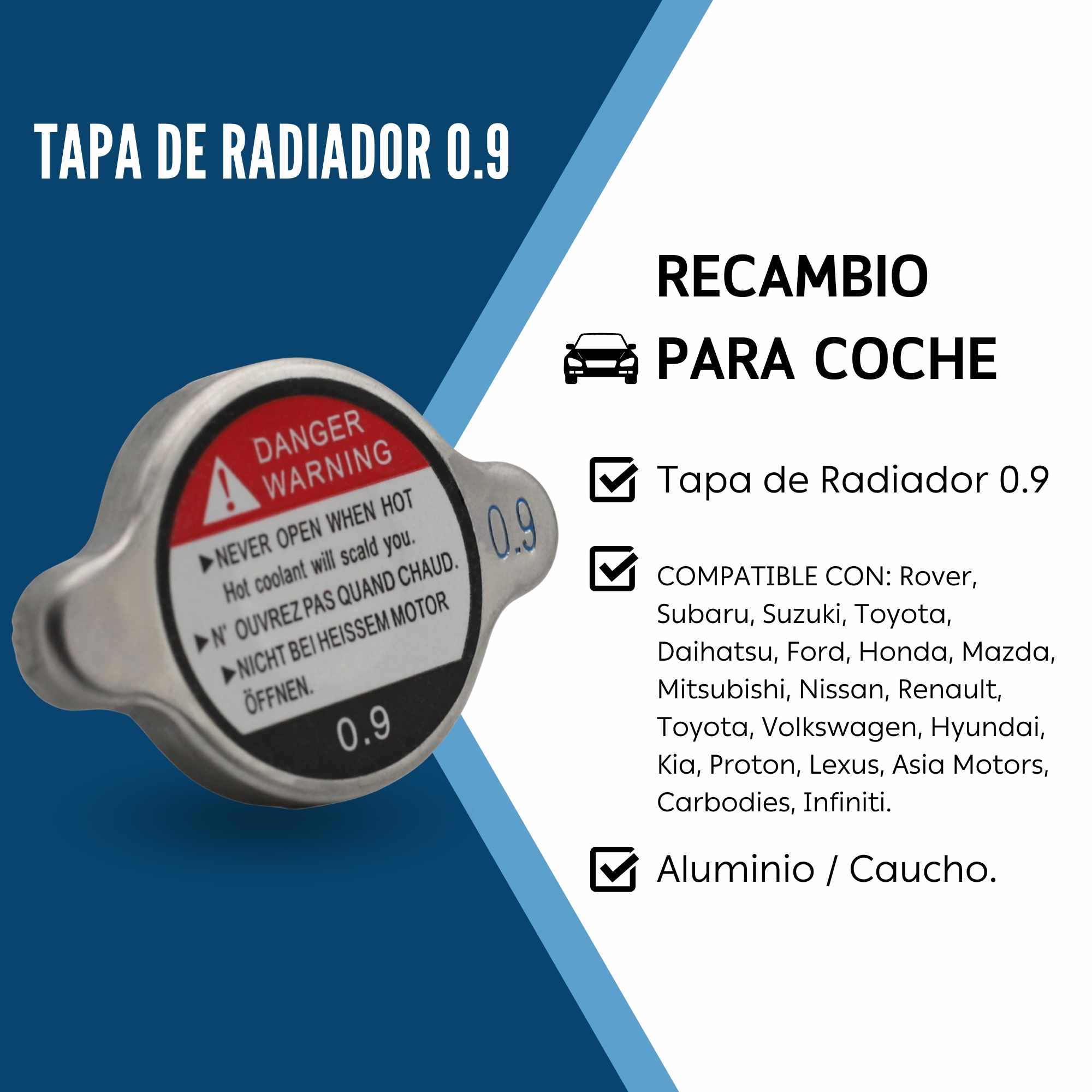 Tapa de radiador 0.9 - imagen 3