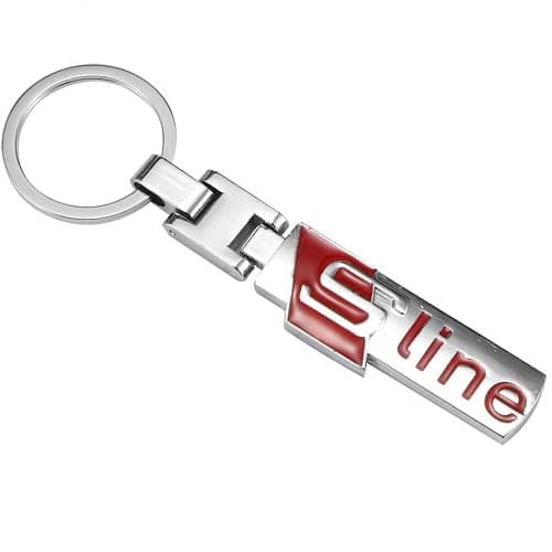 Llavero compatible con Audi S Line metalico