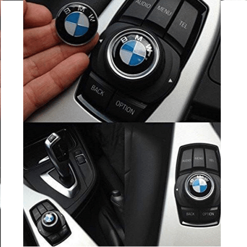 Emblema Adhesivo para regulador audio compatible con BMW 29 mm - imagen 2