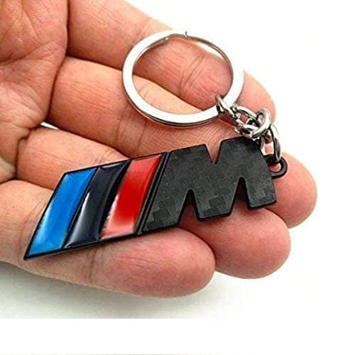 Llavero metalico logo M compatible con BMW negro - imagen 2