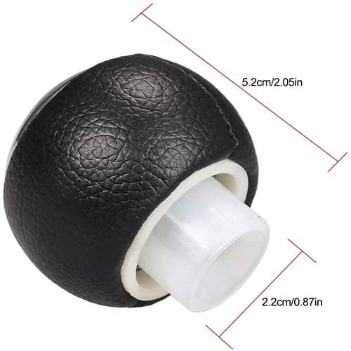 Pomo perilla de 6 cambios marcha coche compatible con peugeot - imagen 2