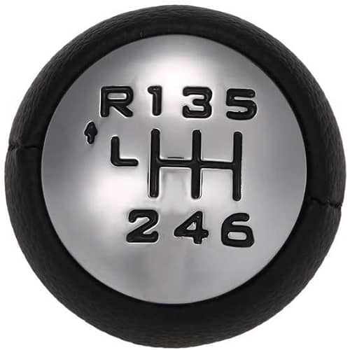 Pomo perilla de 6 cambios marcha coche compatible con peugeot - imagen 3