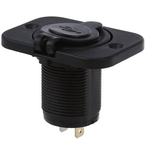 Cargador USB para coche 12V led - imagen 1