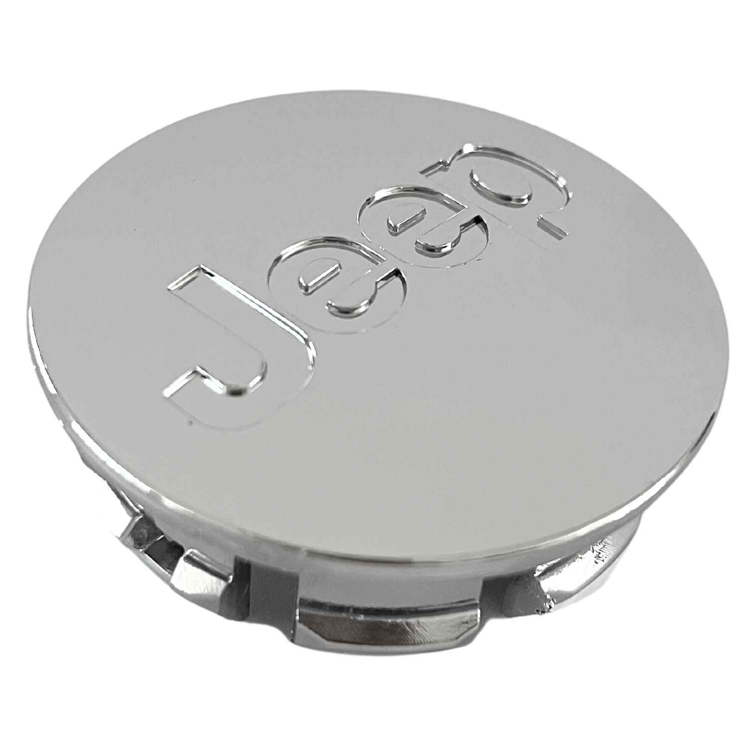 Embellecedor para llanta compatible con Jeep 56 mm (4 uds) cromado - imagen 1