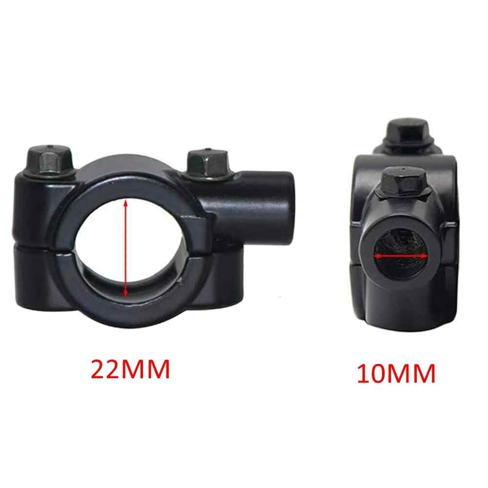 Abrazadera montaje espejo retrovisor para moto de 10 mm (2 uds) - imagen 5
