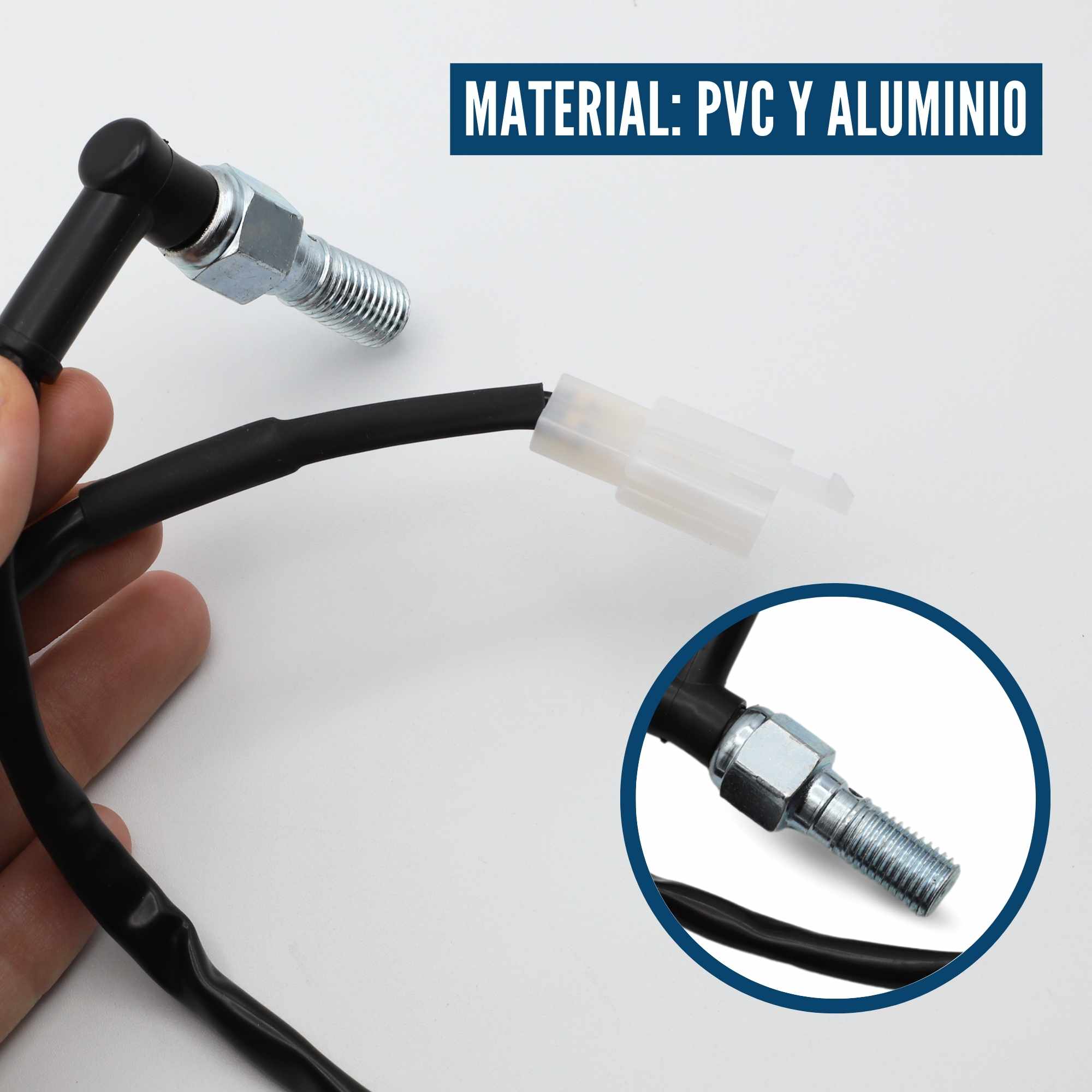 Interruptor de freno hidraulico universal para moto M10x1mm - imagen 6