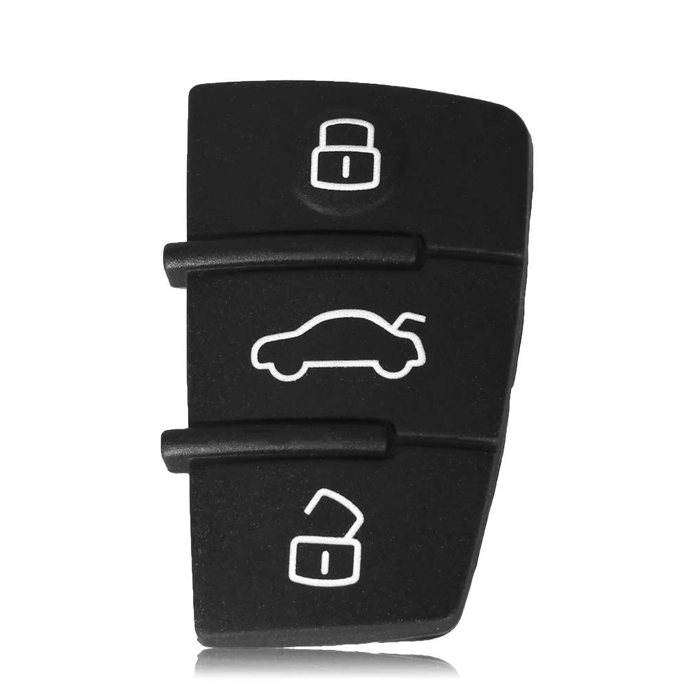 Botones de mando llave del coche 3 botones compatible con Audi - imagen 2