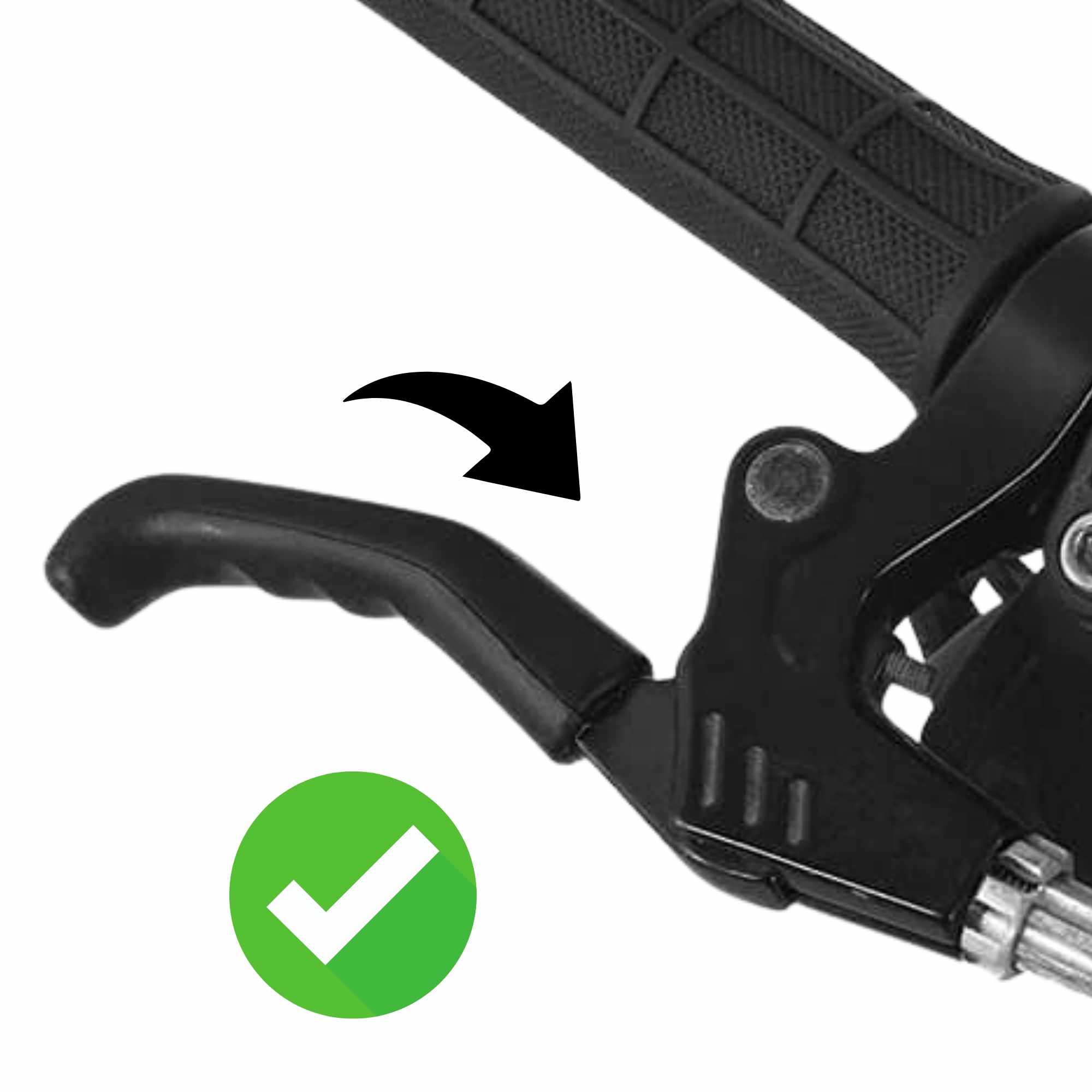 Protector para manetas de bicicleta antideslizante universal (2 uds) negro - imagen 4